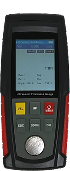 Medidor de espessura por ultrassom Metrins INS-1391